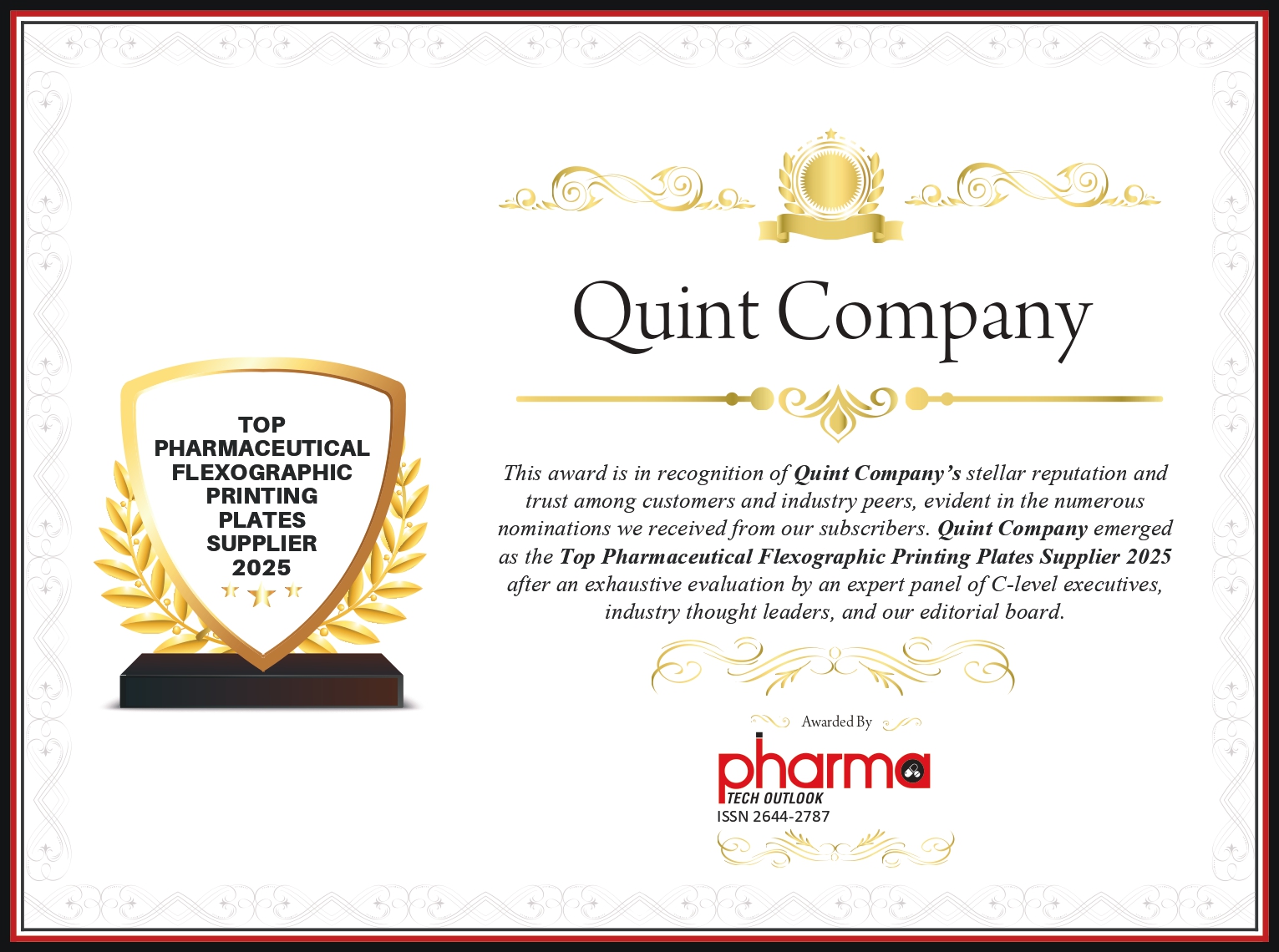 Quint Company Certificate page 0001
